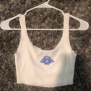 Princess Polly angel crop tank